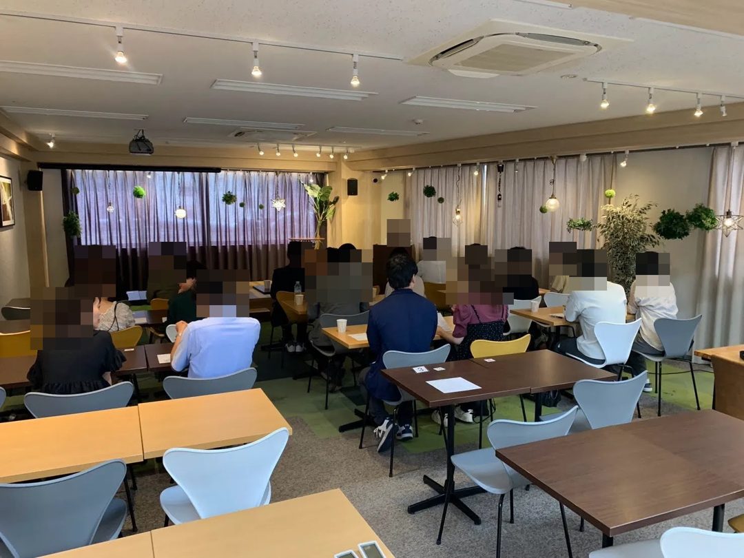 1対1会話タイムの様子